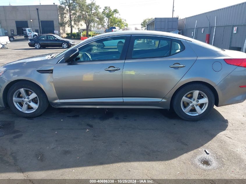 2014 Kia Optima Lx VIN: 5XXGM4A7XEG337609 Lot: 40696338