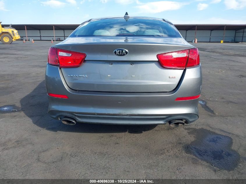 2014 Kia Optima Lx VIN: 5XXGM4A7XEG337609 Lot: 40696338