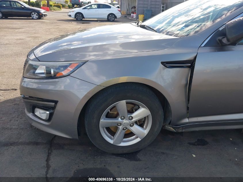 2014 Kia Optima Lx VIN: 5XXGM4A7XEG337609 Lot: 40696338