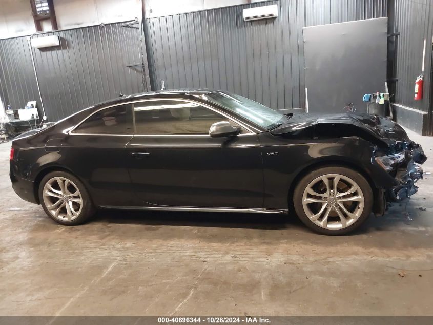 2013 Audi S5 3.0T Premium Plus VIN: WAUVGAFR1DA006643 Lot: 40696344