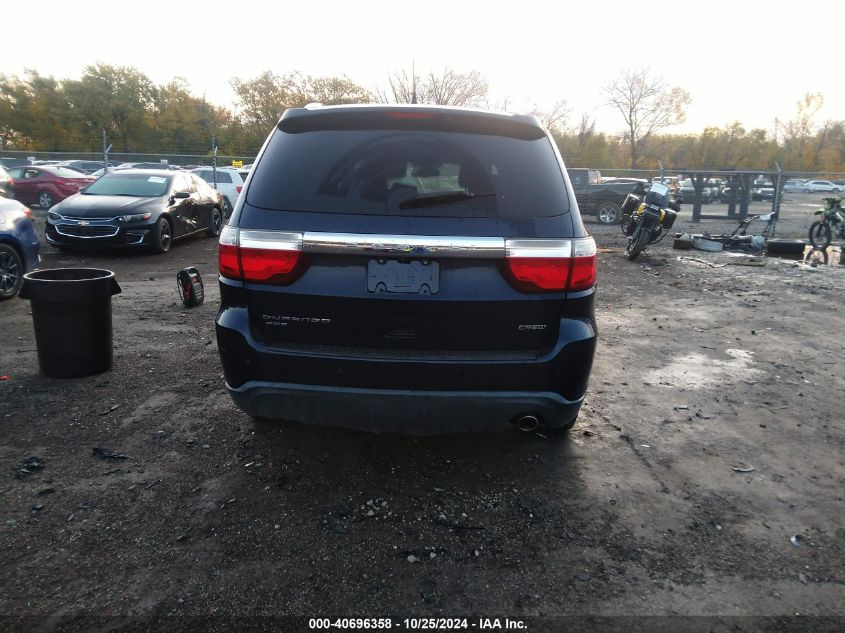 2013 Dodge Durango Crew VIN: 1C4RDJDG1DC688278 Lot: 40696358