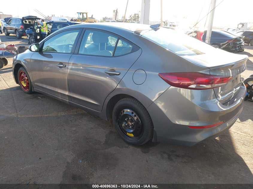 Vin: kmhd84lf9ju592084, lot: 41185687, hyundai elantra sel 20183