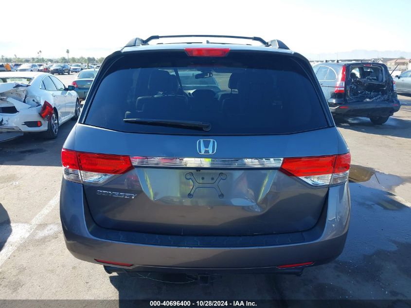 2014 Honda Odyssey Ex-L VIN: 5FNRL5H67EB132380 Lot: 40696400