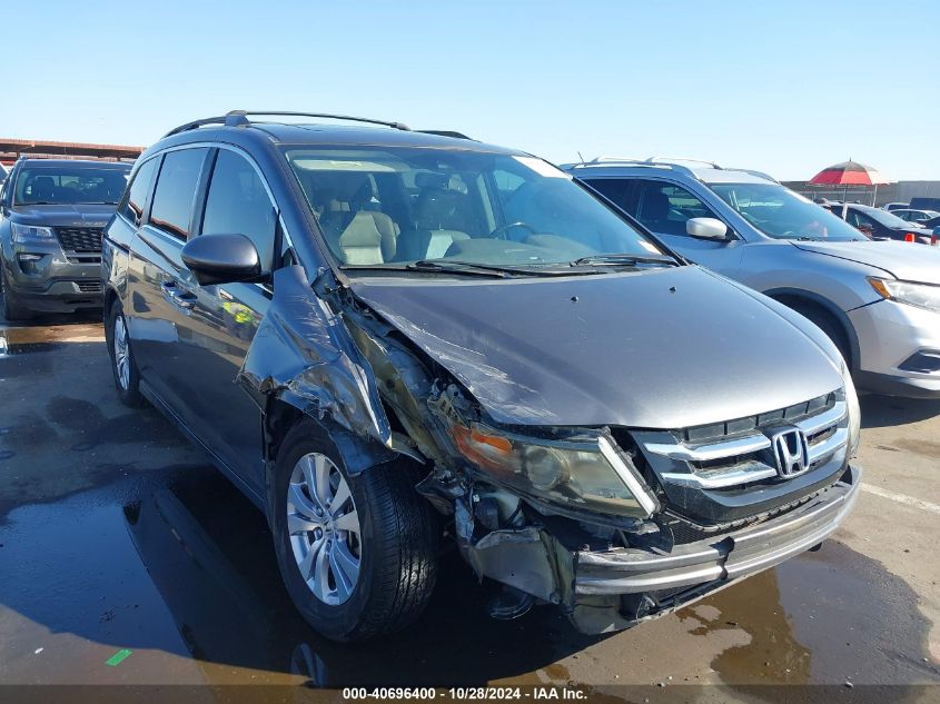 2014 Honda Odyssey Ex-L VIN: 5FNRL5H67EB132380 Lot: 40696400