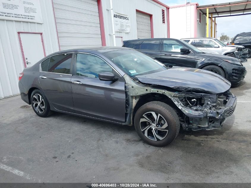 2016 Honda Accord Lx VIN: 1HGCR2F3XGA034713 Lot: 40696403