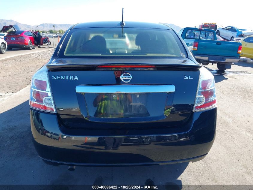 2012 Nissan Sentra 2.0 Sl VIN: 3N1AB6AP1CL768108 Lot: 40696422