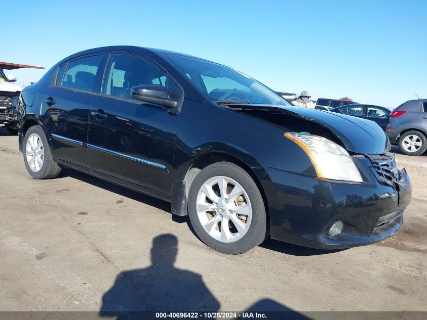 2012 Nissan Sentra 2.0 Sl VIN: 3N1AB6AP1CL768108 Lot: 40696422