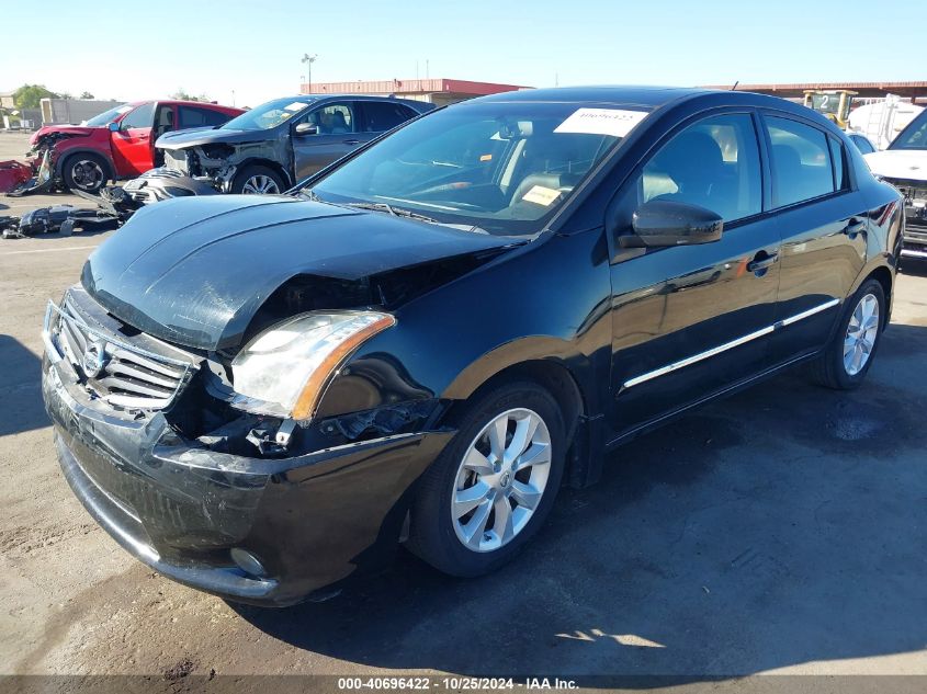 2012 Nissan Sentra 2.0 Sl VIN: 3N1AB6AP1CL768108 Lot: 40696422