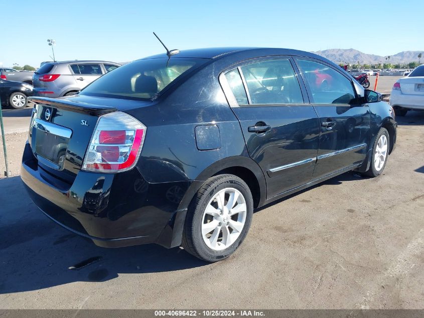 2012 Nissan Sentra 2.0 Sl VIN: 3N1AB6AP1CL768108 Lot: 40696422