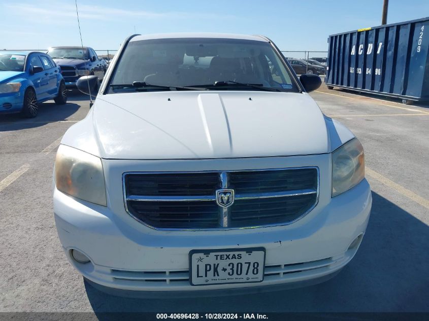 2011 Dodge Caliber Heat VIN: 1B3CB5HA7BD220590 Lot: 40696428