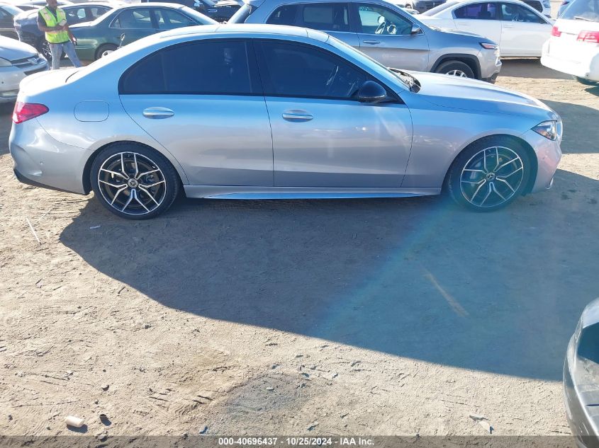 2022 Mercedes-Benz C 300 Sedan VIN: W1KAF4GB2NR066964 Lot: 40696437