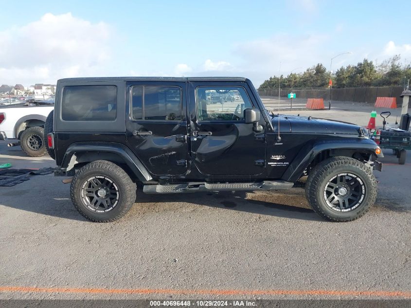 2013 Jeep Wrangler Unlimited Sahara VIN: 1C4BJWEG2DL666957 Lot: 40696448