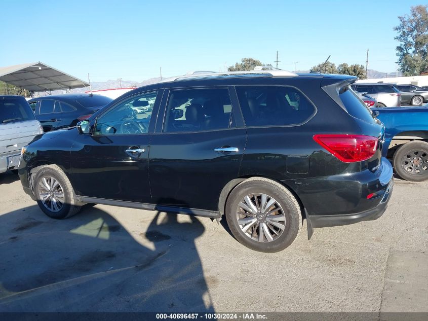 2017 Nissan Pathfinder Sl VIN: 5N1DR2MN1HC630141 Lot: 40696457