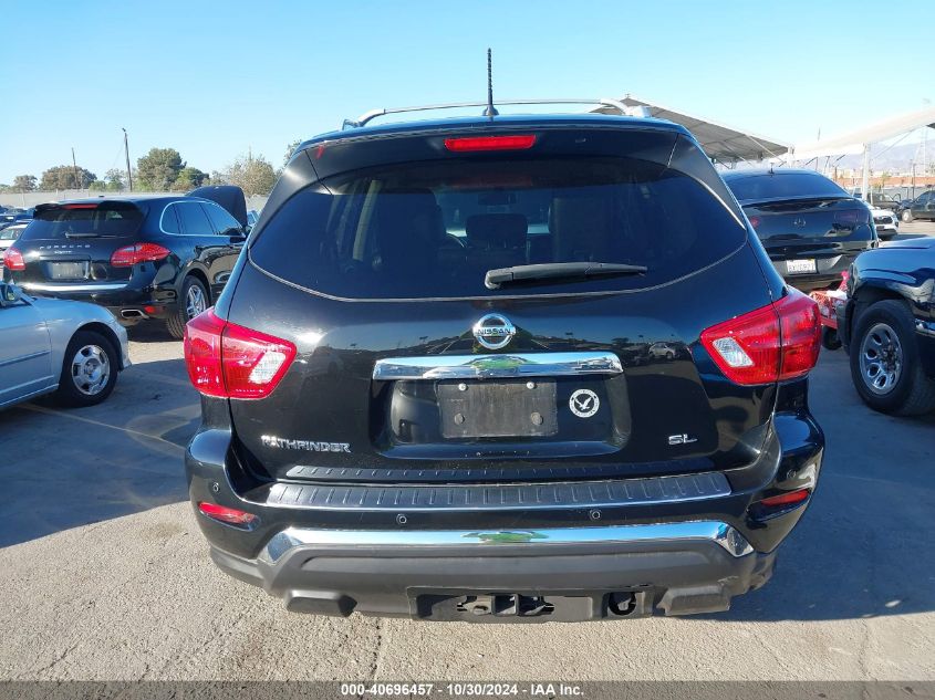 2017 Nissan Pathfinder Sl VIN: 5N1DR2MN1HC630141 Lot: 40696457