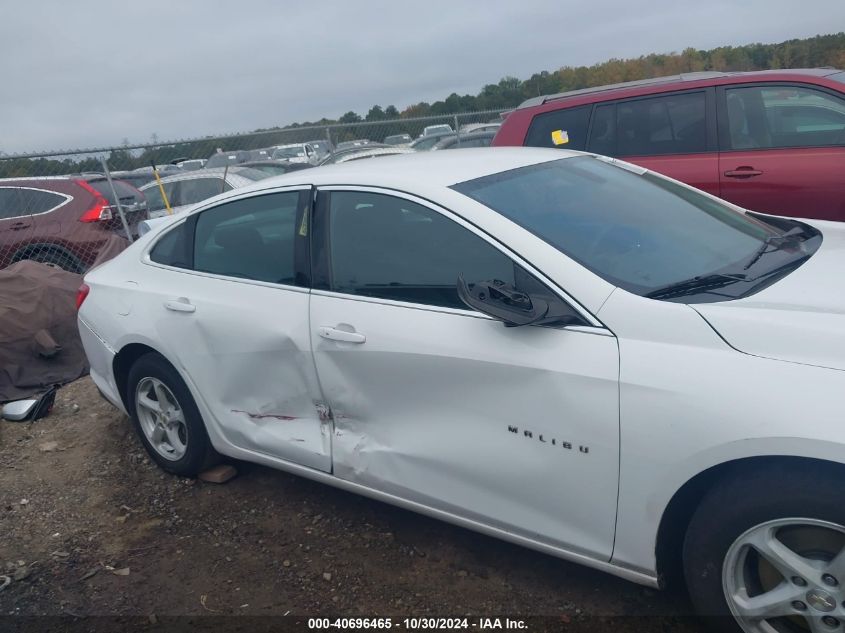 2016 Chevrolet Malibu Ls VIN: 1G1ZB5ST8GF345945 Lot: 40696465