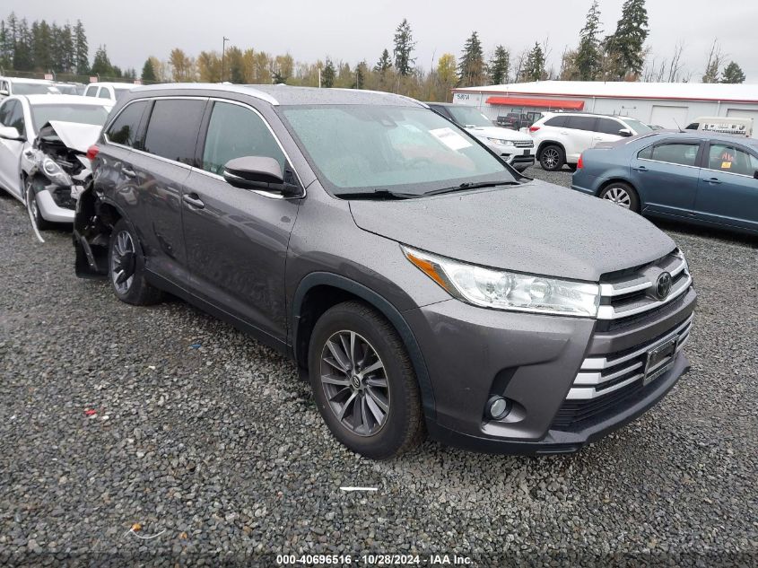 2019 TOYOTA HIGHLANDER XLE - 5TDJZRFH3KS588603