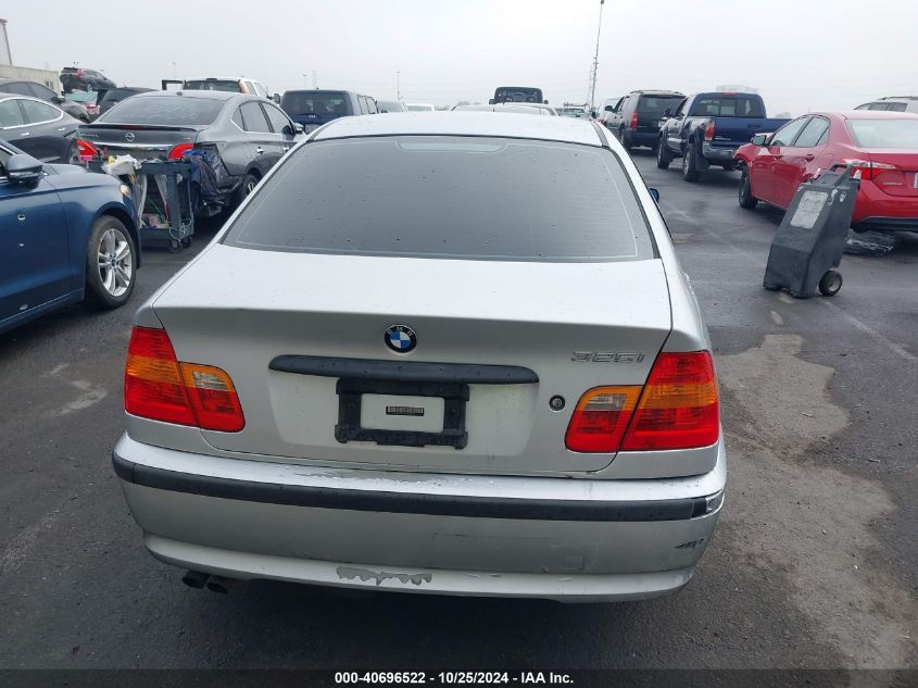 2003 BMW 325I VIN: WBAET37473NH03996 Lot: 40696522