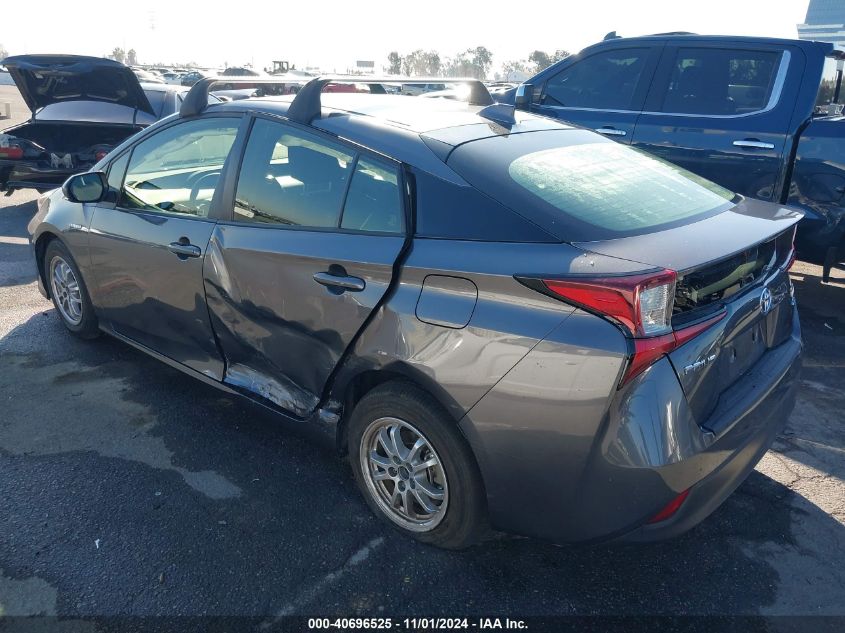 2022 Toyota Prius L VIN: JTDKAMFU0N3181310 Lot: 40696525