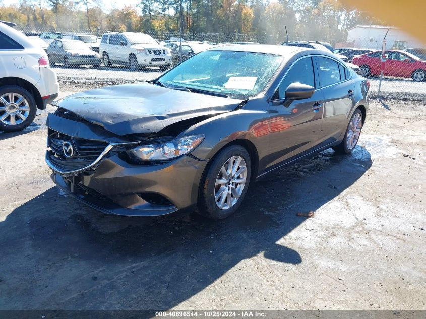 2016 Mazda Mazda6 I Touring VIN: JM1GJ1V58G1419630 Lot: 40696544