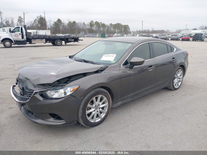 Vin: jm1gj1v58g1419630, lot: 41185868, mazda mazda6 i touring 20162