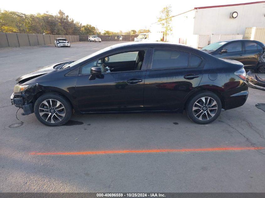 2014 Honda Civic Lx VIN: 19XFB2F5XEE232221 Lot: 40696559