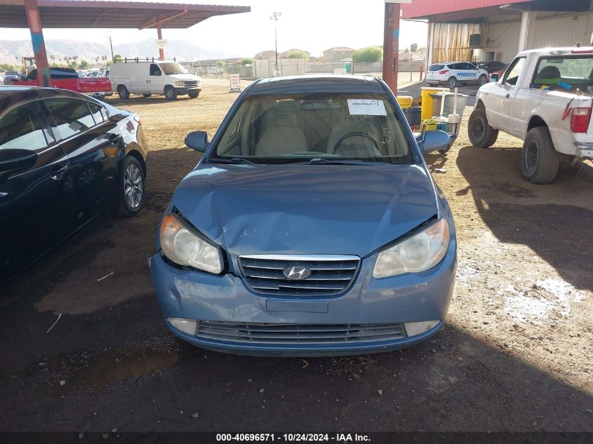 2007 Hyundai Elantra Gls/Limited/Se VIN: KMHDU46D87U080671 Lot: 40696571