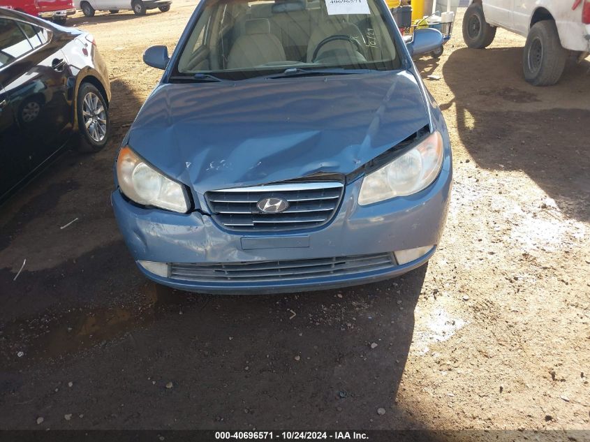 2007 Hyundai Elantra Gls/Limited/Se VIN: KMHDU46D87U080671 Lot: 40696571