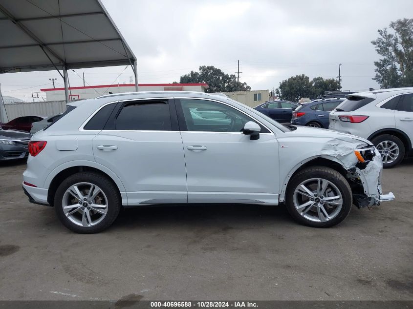 2022 Audi Q3 Premium S Line 45 VIN: WA1DECF36N1127305 Lot: 40696588