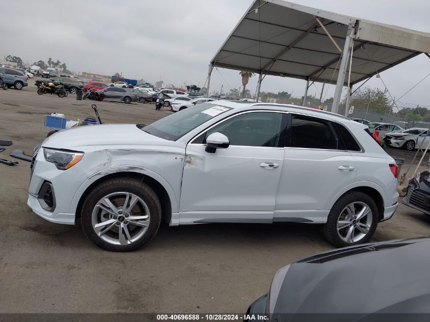 2022 Audi Q3 Premium S Line 45 VIN: WA1DECF36N1127305 Lot: 40696588