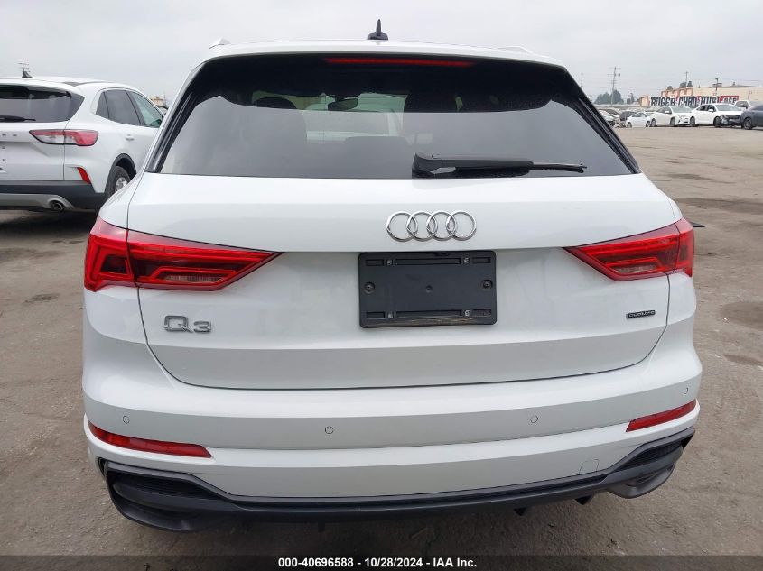 2022 Audi Q3 Premium S Line 45 VIN: WA1DECF36N1127305 Lot: 40696588