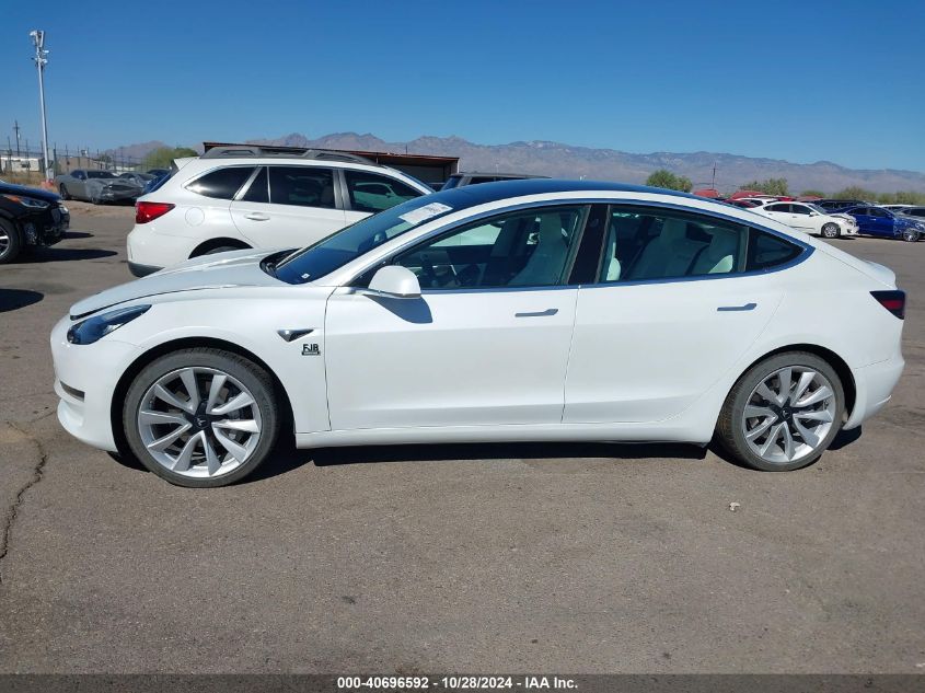 2020 Tesla Model 3 Long Range Dual Motor All-Wheel Drive VIN: 5YJ3E1EB1LF640500 Lot: 40696592