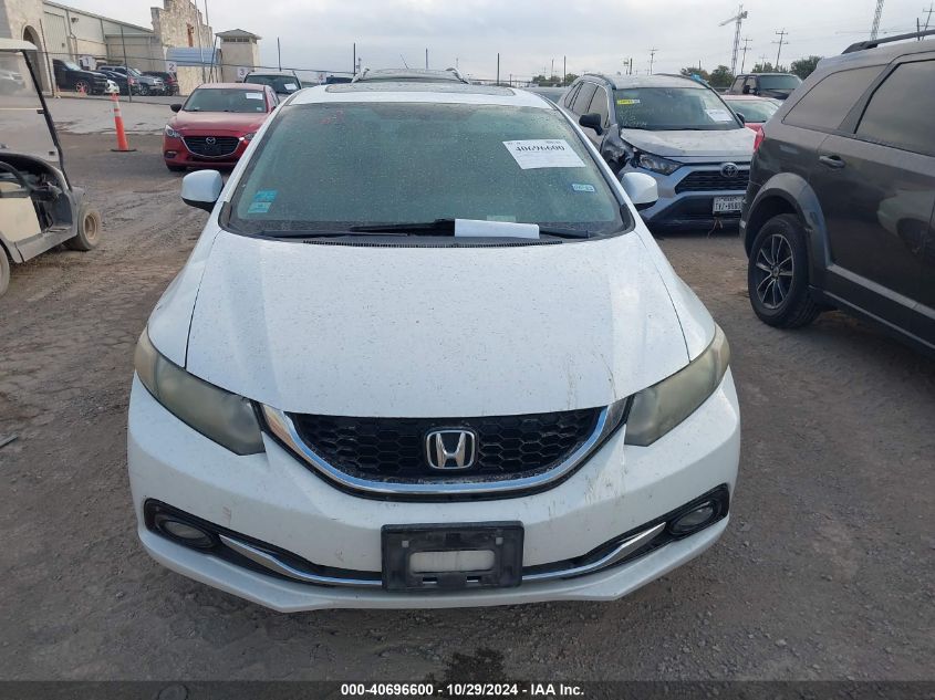 2013 Honda Civic Ex-L VIN: 19XFB2F96DE059492 Lot: 40696600