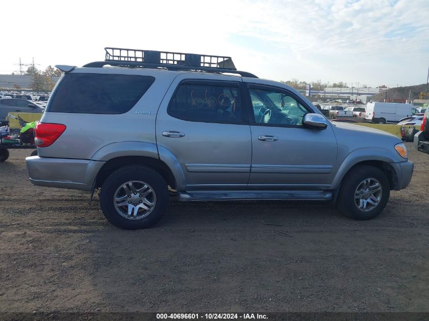 2007 Toyota Sequoia Limited V8 VIN: 5TDBT48A17S289756 Lot: 40696601