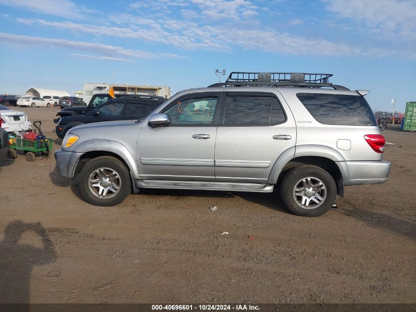 2007 Toyota Sequoia Limited V8 VIN: 5TDBT48A17S289756 Lot: 40696601