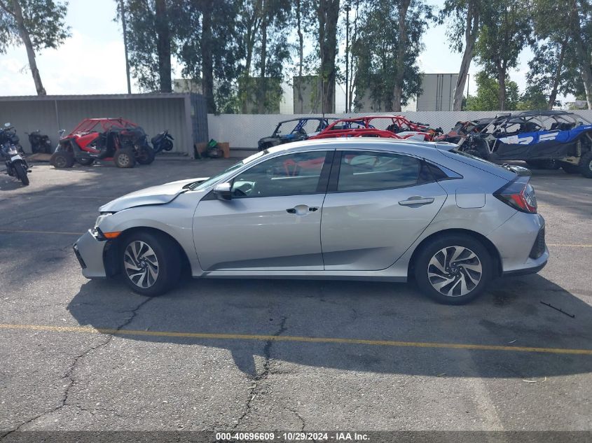 2018 Honda Civic Lx VIN: SHHFK7H20JU404811 Lot: 40696609