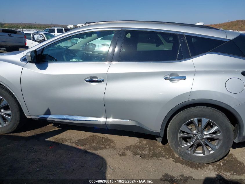 2017 Nissan Murano Sv VIN: 5N1AZ2MG7HN116576 Lot: 40696613