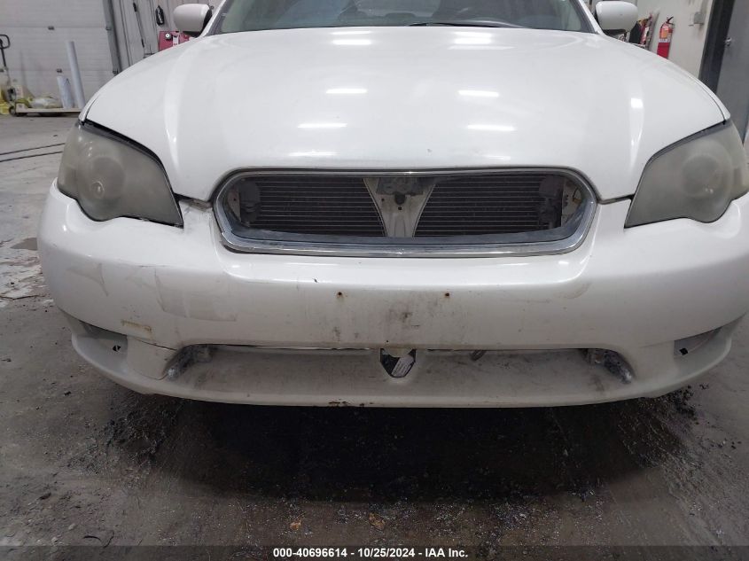 2005 Subaru Legacy 2.5I VIN: 4S3BL616057225555 Lot: 40696614