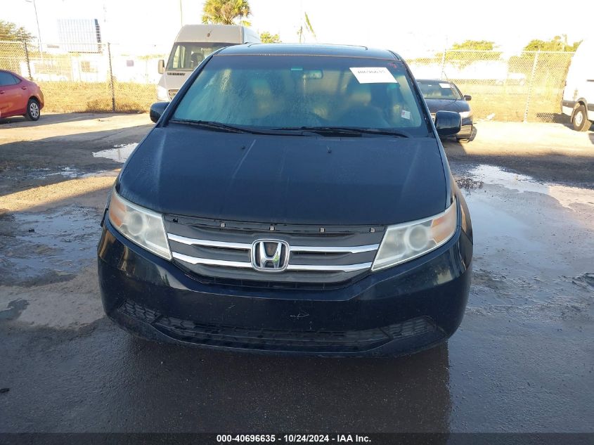 2011 Honda Odyssey Ex-L VIN: 5FNRL5H64BB046987 Lot: 40696635