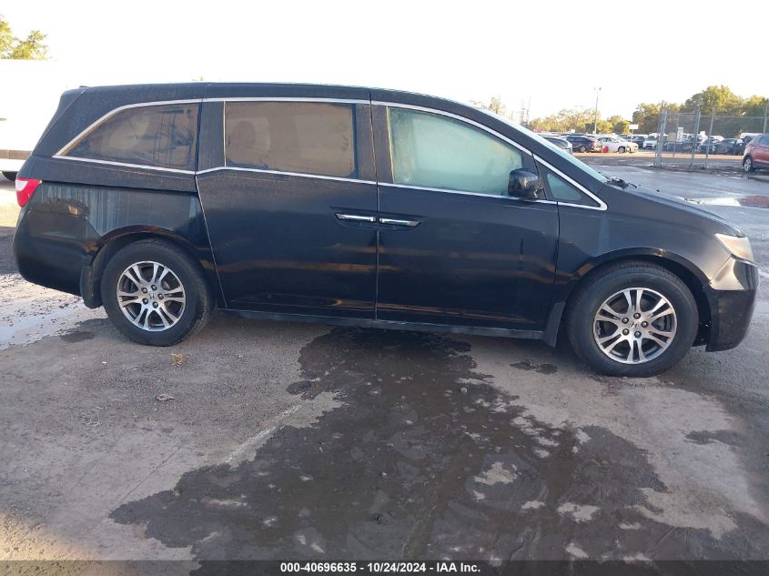 2011 Honda Odyssey Ex-L VIN: 5FNRL5H64BB046987 Lot: 40696635