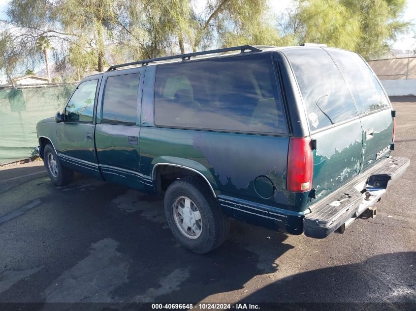 1996 Chevrolet Suburban C1500 VIN: 3GNEC16R9TG107368 Lot: 40696648