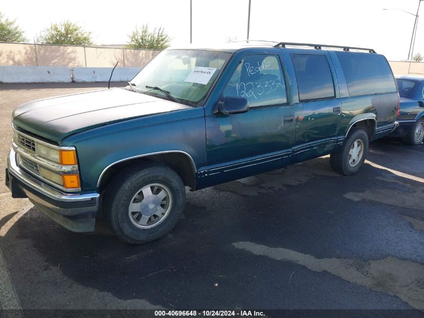 1996 Chevrolet Suburban C1500 VIN: 3GNEC16R9TG107368 Lot: 40696648