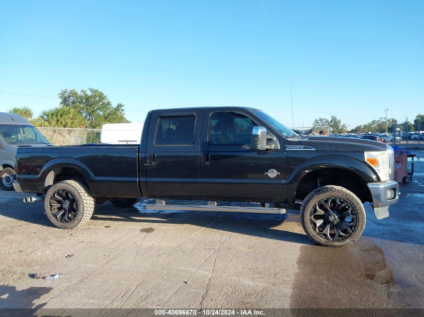 2011 Ford F350 Lariat VIN: 1FT8W3BT4BEA61433 Lot: 40696670