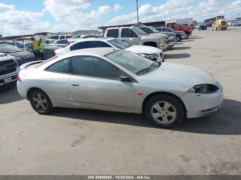 2000 Mercury Cougar V6 VIN: 1ZWFT61L1Y5623888 Lot: 40696680