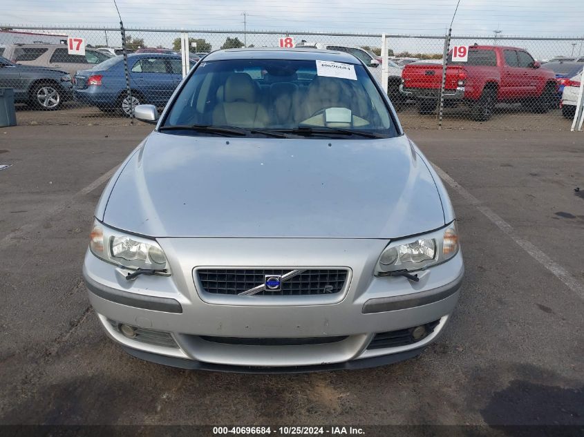 2004 Volvo S60 R VIN: YV1RH52Y842420304 Lot: 40696684