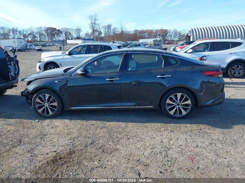 2016 Kia Optima Sxl Turbo VIN: 5XXGV4L21GG051388 Lot: 40696701