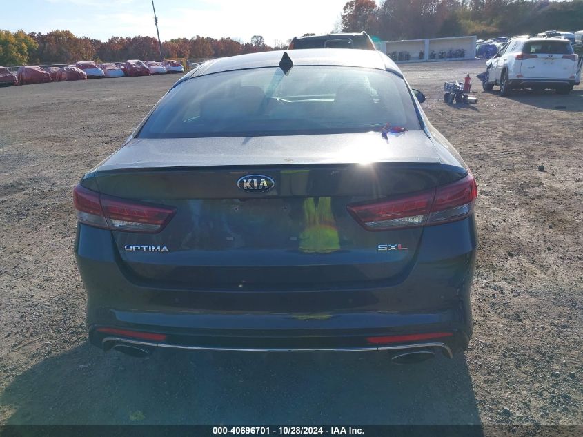 2016 Kia Optima Sxl Turbo VIN: 5XXGV4L21GG051388 Lot: 40696701