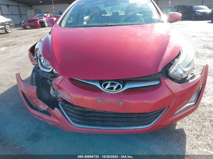 2014 Hyundai Elantra Se VIN: KMHDH4AE8EU167584 Lot: 40696720