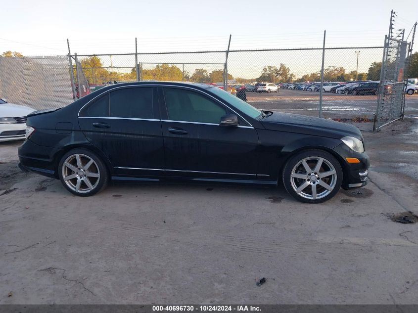 2014 Mercedes-Benz C Luxury/Sport VIN: WDDGF4HBXEA953591 Lot: 40696730