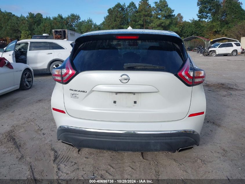 2016 Nissan Murano Platinum/S/Sl/Sv VIN: 5N1AZ2MG1GN115910 Lot: 40696738