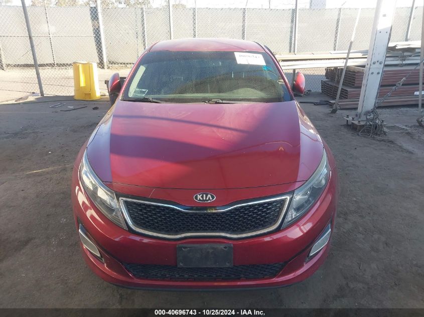 2014 Kia Optima Sx Turbo VIN: 5XXGR4A60EG334906 Lot: 40696743